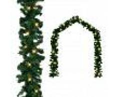 vidaXL Guirnalda de navidad con luces LED 20 m