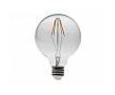 Blanco Bombilla Led Blanco Calido Intenso E27 4,5w - Tipo Filamento - Retro