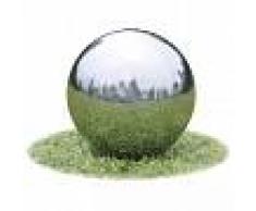 vidaXL Fuente decorativa de tipo bola con leds para jardín