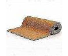 VidaXL Felpudo de fibra de coco color natural 17 mm 100x400 cm