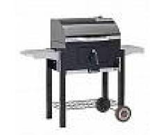 Landmann Barbacoa de carbón Wagon Dorado 56x42 cm negra 31401