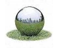 VidaXL Fuente decorativa de tipo bola con leds para jardín
