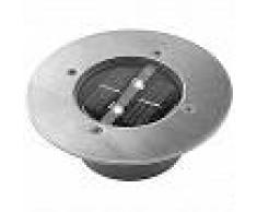 Ranex Foco solar redondo 0,12 W plateado 5000.197
