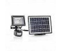 Smartwares Reflector seguridad solar con sensor PIR negro SFL-180-MS