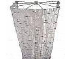 RIDDER Cabina de ducha Ombrella 200 cm azul 58203
