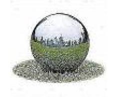 VidaXL Fuente decorativa de tipo bola con leds para jardín