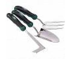 Draper Set jardinería paleta, rastrillo de mano y azadilla 27436