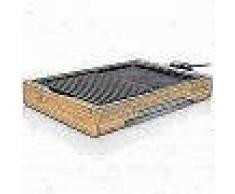 Tristar Parrilla grill de bambú BP-2640 2000 W 36x25,4 cm