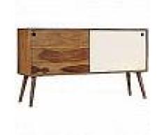 VidaXL Aparador de madera maciza de sheesham 118x30x66 cm