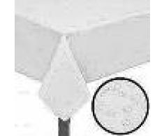 VidaXL 5 manteles blancos 100 x 100 cm