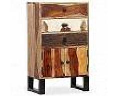 VidaXL Aparador de madera maciza de sheesham 50x30x86 cm