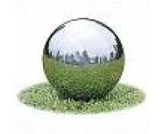 VidaXL Fuente decorativa de tipo bola con leds para jardín