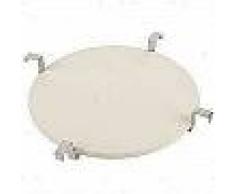 Landmann Deflector/plato de pizza 47,5 cm blanco 15900