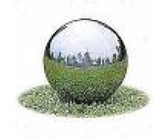 VidaXL Fuente decorativa de tipo bola con leds para jardín