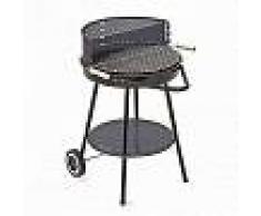 Grillchef Barbacoa de carbón 48.5 cm negra 74602