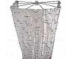 RIDDER Cabina de ducha Ombrella 200 cm azul 58203