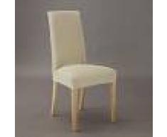 LA REDOUTE INTERIEURS Funda para silla elástica y gofrada AHMIS BLANCO