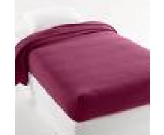 LA REDOUTE INTERIEURS Manta polar semifunda nórdica 350 g/m² ROJO