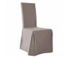 LA REDOUTE INTERIEURS Lote 2 fundas para silla SCENARIO BEIGE