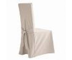 LA REDOUTE INTERIEURS Lote 2 fundas para silla SCENARIO BLANCO