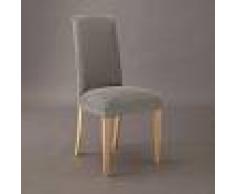 LA REDOUTE INTERIEURS Funda para silla elástica y gofrada AHMIS BEIGE