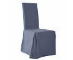 LA REDOUTE INTERIEURS Lote 2 fundas para silla SCENARIO AZUL