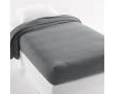 LA REDOUTE INTERIEURS Manta polar semifunda nórdica 350 g/m² GRIS