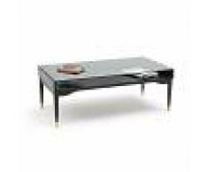 LA REDOUTE INTERIEURS Mesa baja con vitrina, NOVANI NEGRO