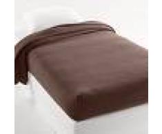 LA REDOUTE INTERIEURS Manta polar semifunda nórdica 350 g/m² MARRON