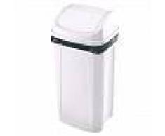 Papelera con tapa basculante 50 litros