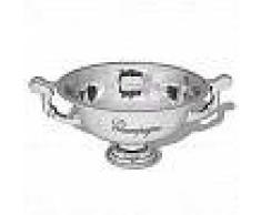VidaXL Enfriador de champán copa trofeo de aluminio plateado