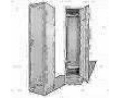 VidaXL Armario taquilla 38x45x180 cm