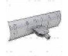 VidaXL Pala quitanieves para quad 150x44 cm plateado