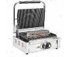 VidaXL Grill parrilla estriada 2200 W 44x41x19 cm