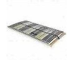 VidaXL Somier de láminas con 42 listones de 7 regiones 140x200 cm FSC
