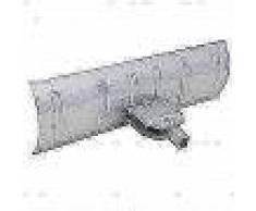 VidaXL Pala quitanieves para quad 150x44 cm plateado