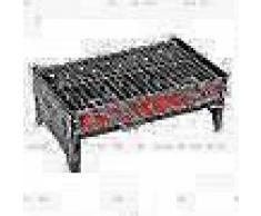 Camp Gear Barbacoa de carbón 44x25x16 cm acero inoxidable 8108357