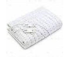 WellCare Manta eléctrica baja lana suave blanca 160x150 cm 79503.01