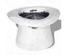 VidaXL Enfriador de champán copa trofeo de aluminio plateado