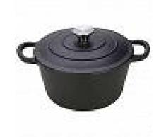 Gusta Cacerola de hierro fundido 24 cm negro 01140200