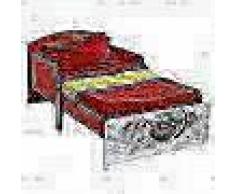 Disney Cama infantil Cars 142x59x77 cm roja WORL320002