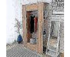 VidaXL Armario de aglomerado 106x36,5x192 cm beige
