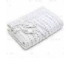 WellCare Manta eléctrica baja lana suave blanca 160x150 cm 79503.01