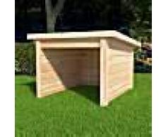 VidaXL Cobertizo para cortacésped madera maciza de pino 92x104x59,5 cm