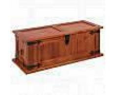 VidaXL Baúl de almacenamiento de madera maciza de acacia 60x25x22 cm
