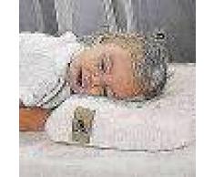 CuddleCo Almohada para niños pequeños viscoelástica bambú crema