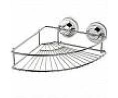 RIDDER Estante de ducha de esquina 24,9x24,9x9,4 cm cromado 12020000