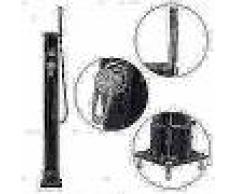 VidaXL Ducha solar 8 L PVC acero