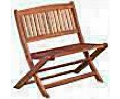 VidaXL Banco de jardín para niños madera maciza de eucalipto 61 cm