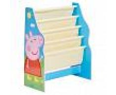 Peppa Pig Estantería infantil 51x23x60 cm azul WORL213012